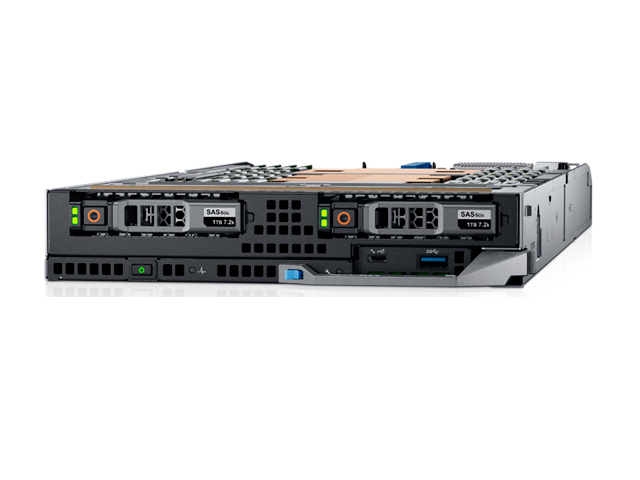 Высокоплотный сервер Dell EMC PowerEdge FC640 для работы с облачными платформами Dell EMC PowerEdge FC640